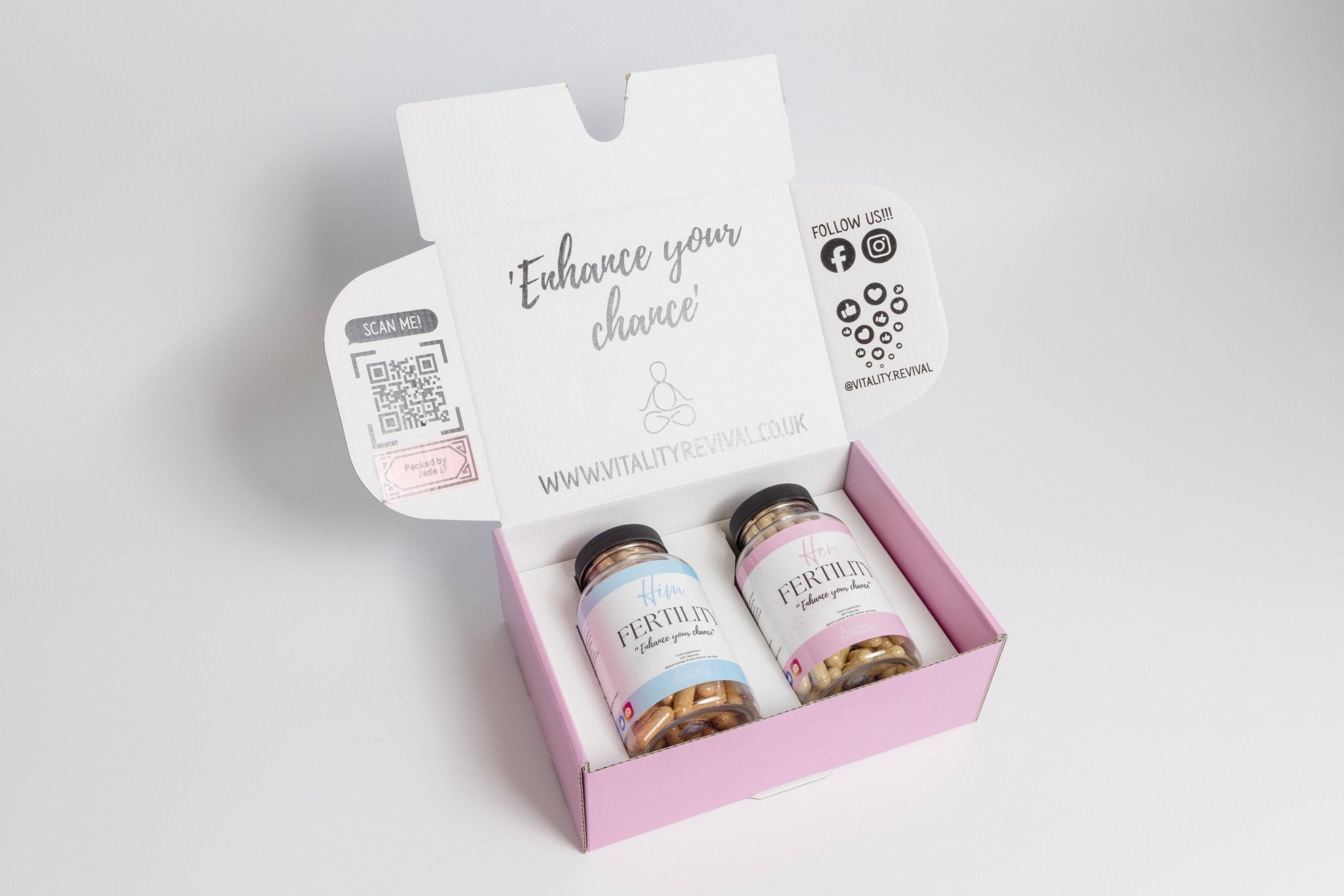 Him & Her Fertility Bundle - Fertility Supplement supplement for - VitalityRevival UK