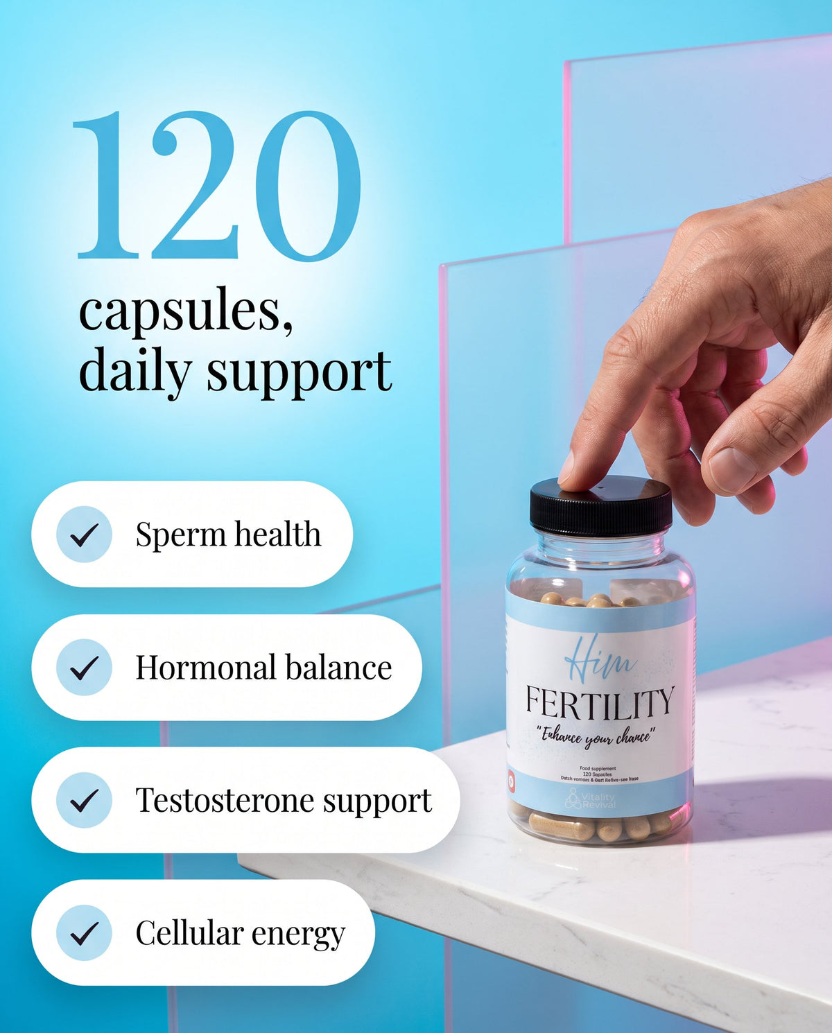 120 capsules daily 4 points how its helps 