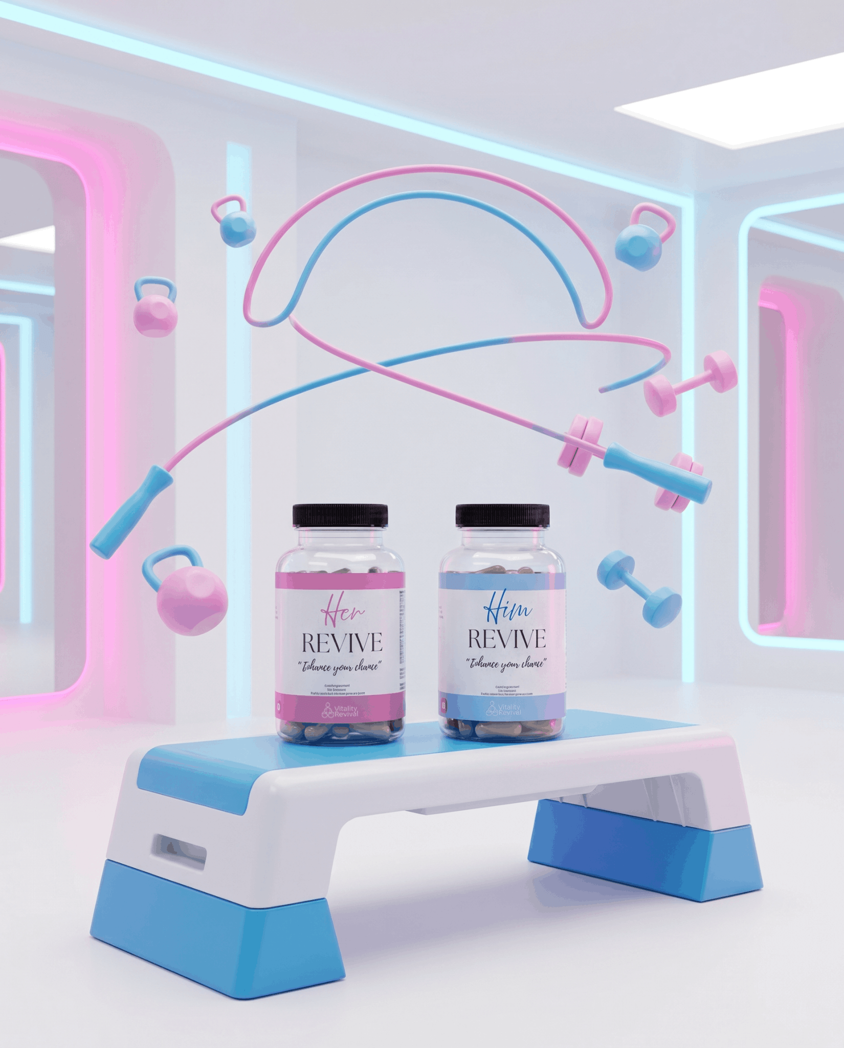 Him & Her Revive Bundle - wellness supplement supplement for - VitalityRevival UK